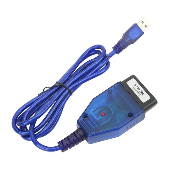 OBD2 Diagnostic Cable, Ecu Scanner Tool Cable Heavy Duty Practical Durable For Car