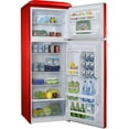 Galanz 12Cu. Ft. Top Mount RetroStyle Refrigerator, Red