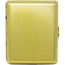 Gold Classic (Full Pack 100s) Metal-Plated Cigarette Case & Stash Box