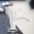 thumbnail image 4 of HEALEEP Hand Washing Sink Faucet Cold Water Control Plastic White Bathroom 1Pcs, 4 of 8