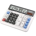 thumbnail image 1 of Calculadora LCD escritorio + botón computadora 12 dígitos (OS-2135 Pro), 1 of 3