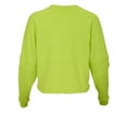 thumbnail image 2 of Boxercraft BW3515 Women's Cropped Retro Jersey-Cyber Lime-S, 2 of 2