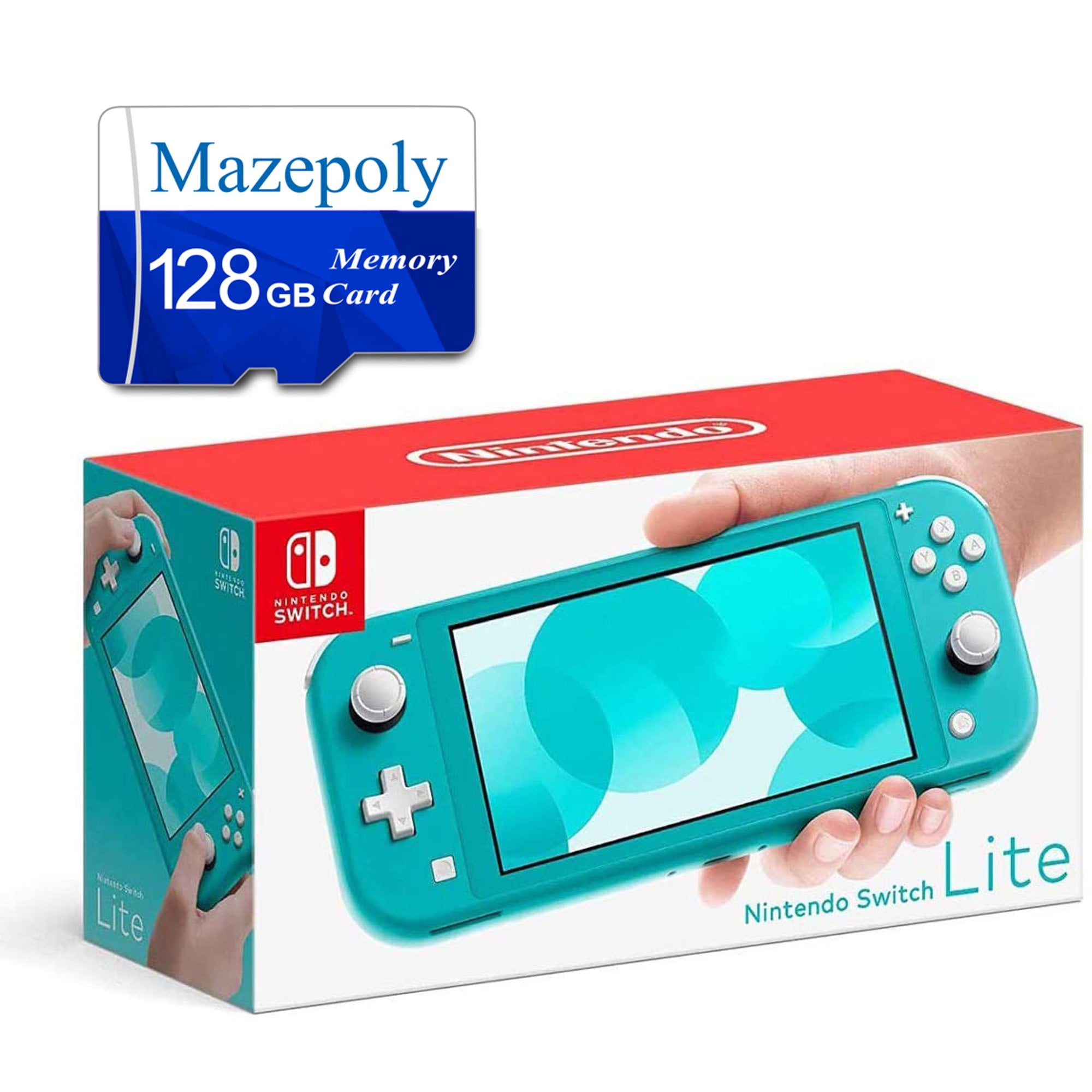 Newest Nintendo Switch Lite Game Console Bundle with Mazepoly Accessories,  5.5