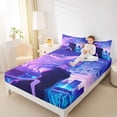 thumbnail image 4 of Feelyou Cute Cartoon Girl Twin Sheet Sets, Tokyo Anime Theme Bedding, 3 Pieces, 4 of 7