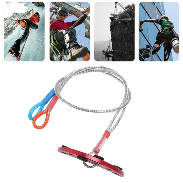 Wire Steel Anchor Point, Aerial Work Safety Belt Fixed Removable Anchor Point, Suitable for Outdoor Activities