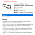 thumbnail image 2 of Upstream Left Oxygen Sensor - Compatible with 2000 - 2002 GMC Safari 2001, 2 of 2