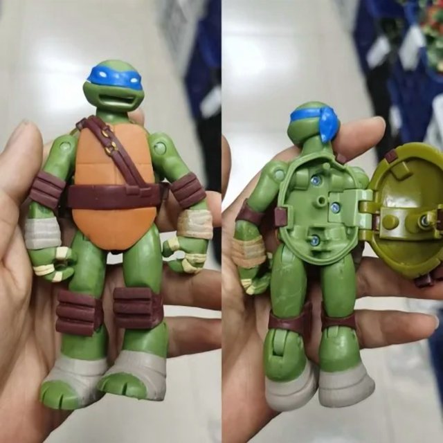 Playmates s Mutant s Leonardo Raphael Splinter Shredder Joint Movable Doll Anime Villain Figures Model Toys