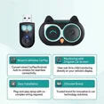 thumbnail image 6 of OTTOCAST Cabin Care Baby Car Camera with Wireless CarPlay Adapter, 1080P HD Baby Monitor with IR Night Vision, 150° Wide Angle, Real-Time Rear Seat View On Car Screen,, 6 of 16