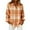 Light yellow, variant on Comdrip Button Up Shirt Women Womens Retro Long Sleeve Button Down Shirt Casual Plaid Shirt Collared Blouse Tops Collared Shirts for Women Red XL