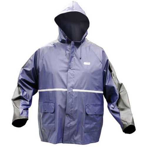 Coleman Apparel PVC/Poly Rain Suit - Navy XL - Walmart.com