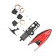 thumbnail image 1 of RC Helicopter Refit Servo Kit, Precisa RC Helicóptero Refit Accesorios Práctico Plástico Ligero Con Tornillo Para Modificación ANGGREK RC Helicopter Refit Parts for WLtoys, 1 of 8