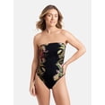 thumbnail image 2 of Sofia by Sofia Vergara Women's and Women's Plus Bandeau One Piece Swimsuit, 2 of 4