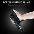 thumbnail image 3 of Motorcycle Rear Front Wheel Lift Stand Labor-saving Foldable Wheel Lift Stand For Indoor Outdoor Single Arm, 3 of 5