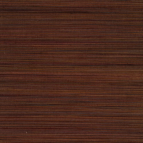 Kenneth James Xue Fang Dark Brown Grasscloth Wallpaper Walmart Com Walmart Com