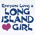 thumbnail image 2 of CafePress - Long Island Girl Infant Bodysuit - Baby Light Bodysuit, Size Newborn - 24 Months, 2 of 4