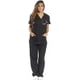 thumbnail image 1 of Conjuntos médicos para mujer Uniformes médicos de seis bolsillos (cuello en V con pantalón cargo) Adepaton LRWJ116-1, 1 of 3