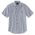 thumbnail image 1 of Carhartt Chemise à Manches Courtes en Toile Coupe Décontractée pour Hommes, Seacliff, Medium, 1 of 1