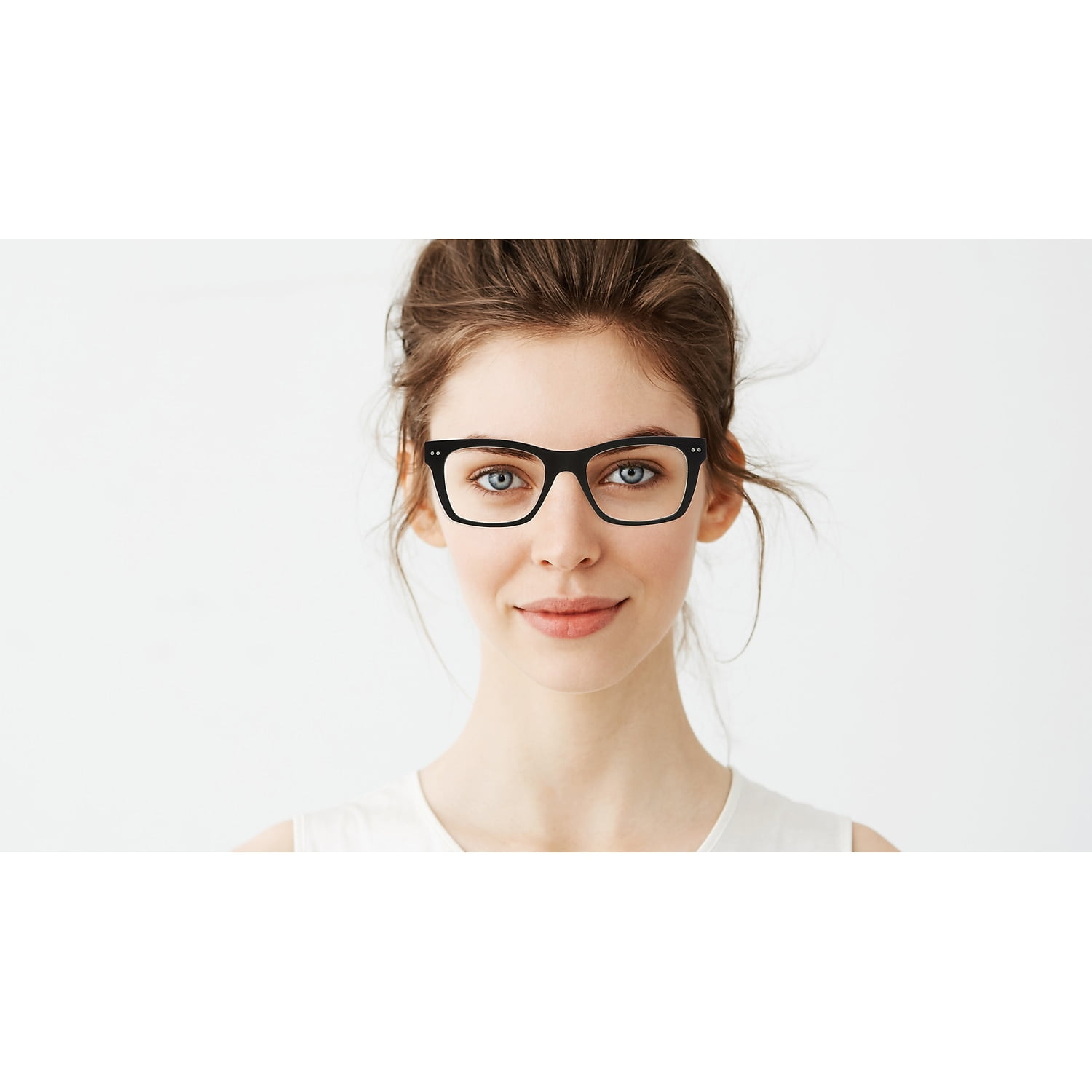 SAV VK Couture Blue Light +1.50 Reading Glasses Matte Black (EVKB13)