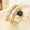 Golden with Black Dial, variant on Golden Snake Wrap Bangle Watch with Black Dial, Elegant Women’s Statement Wristwatch