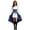 Blue-QdNW0, variant on JFOPQVSM Women Midi Red Traditional Dress Women Dirndl Dress with Dirndl Apron for Oktoberfest