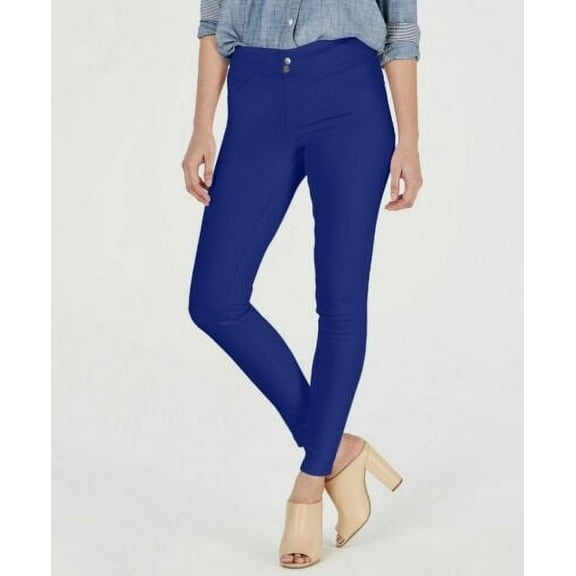 HUE Women's Classic Smoothing Denim Skim Leggings, Sailor Blue Small - NEW