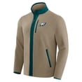 thumbnail image 2 of Men's NFL x Darius Rucker Collection by Fanatics  Tan Philadelphia Eagles Heavyweight Polar Fleece Full-Zip Jacket, 2 of 6