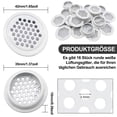 thumbnail image 2 of Versatile Airflow Solution, Oxidation Resistance Mesh Hole Louver Stainless Steel Circular Soffit Vent For Fresh Environment, Easy Installation Ventilation Grille For Multiple Applications, 2 of 7