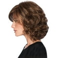 thumbnail image 4 of Fashion Synthetic Short Fluffy Brown Hair Wig Natural Hair Wigs Beautiful Wig, 4 of 5