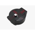 thumbnail image 2 of Heart-shaped Waffle Maker with Retro Design, 1000W, Black, 2 of 5