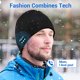 thumbnail image 2 of Bluetooth Beanie Hat with Light, Headlamp Cap with Headphones and Built-in Speaker Mic, Gifts for Men Women Teen，22*22cm，Hat circumference is about 44cm, 2 of 5