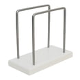 thumbnail image 3 of Tongina Napkin Holder Tissue Dispenser Stand Desktop Ornament Metal Freestanding Tissue Holder for Restaurant Dining Room Cafe Picnic White, 3 of 8