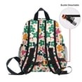 thumbnail image 5 of FORMRS School Backpack with Front Zippered Pocket 12" Student Travel Daypack, Floral Blooms, 5 of 6