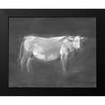 thumbnail image 2 of Harper, Ethan 14x12 Black Modern Framed Museum Art Print Titled - Charcoal Bovine Study I, 2 of 5