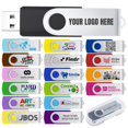 thumbnail image 1 of Unidad flash USB JBOS de 512 MB personalizada con logotipo, paquete de 100, 1 of 7