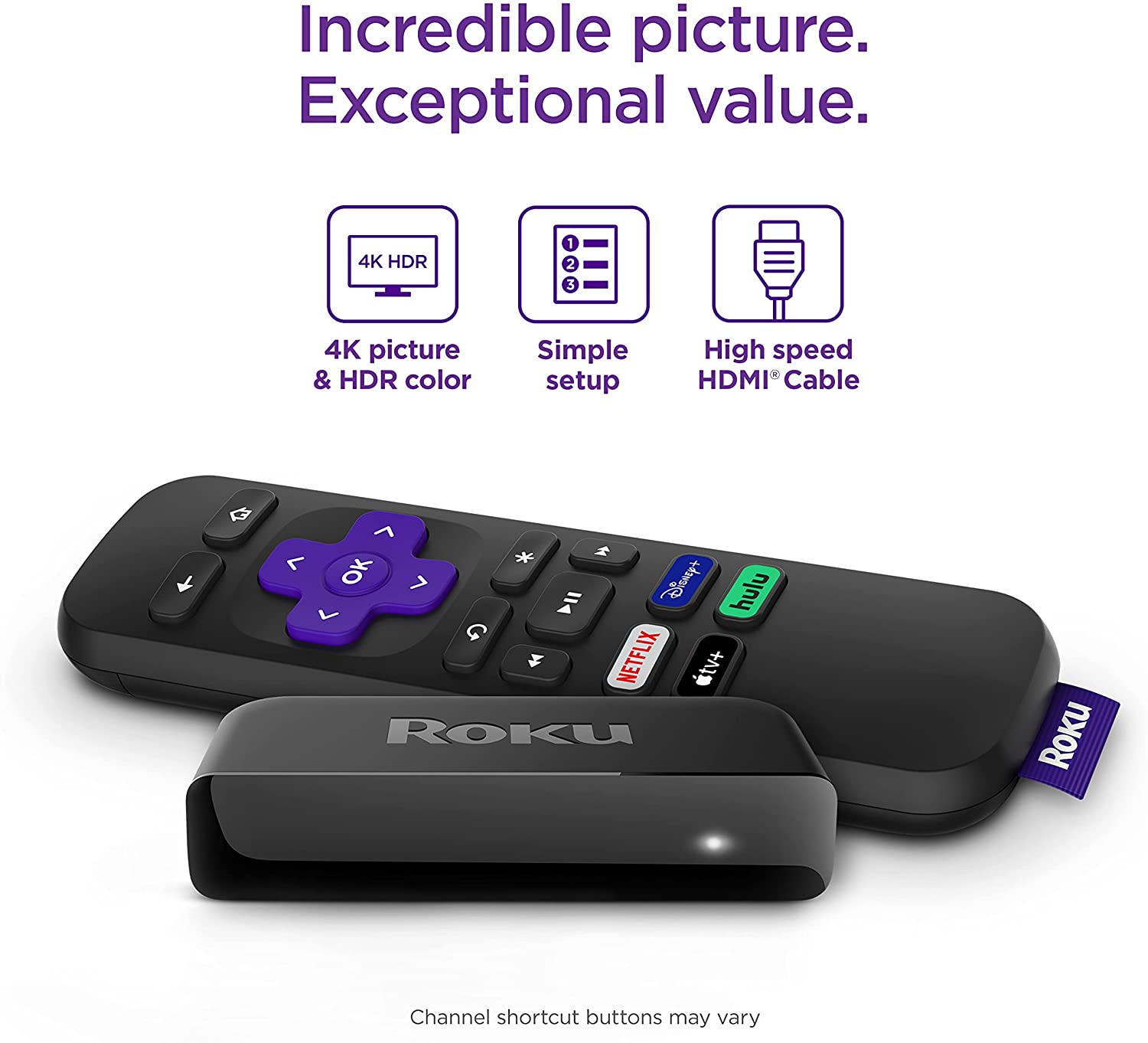 Roku Premiere 4K Streaming Media Player