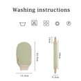 thumbnail image 3 of CNKOO 3 Pack Loofah Body Scrubber Set- Sponge Brush Pack For Exfoliating and Wash Back, Scalp, Face, 3 of 6