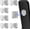 Gray, variant on 6-Piece Magnetic Remote Control Holder Wall Mount - Self Adhesive Suitable for Tv Backside as Well as Tv Fan and Air Conditioner Remote Controls
