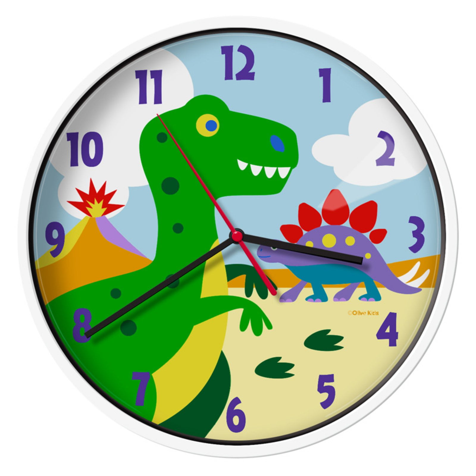 Wall Clocks Clocks Dinosaur Wall Clock Personalized T Rex