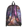 thumbnail image 3 of Outer Space Print Backpack&nbsp;- Cosmic Galaxy Waterproof Travel Backpack for Sci-Fi Geeks, Durable Laptop Bag with Reinforced Shoulder Straps, 3 of 4