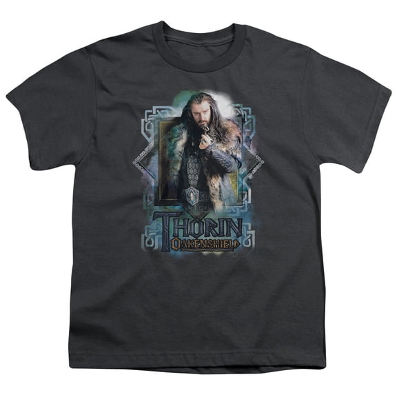 The Hobbit - Thorin Oakenshield - Youth Short Sleeve Shirt - Medium