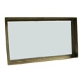 thumbnail image 2 of Gold Cast Aluminum Rectangular Mirror, 2 of 4