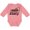 Mauve, variant on Inktastic I Hooked Auntie's Heart with Fishing Rod Boys or Girls Long Sleeve Baby Bodysuit