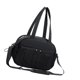 thumbnail image 3 of Bolsa de lona para mujer, bolsa de gimnasio, ligera, versátil, de gran capacidad, para viajes, fin de semana, para entrenamiento, adultos, hombres y Negro, 3 of 8