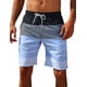 thumbnail image 2 of Pantalones cortos de playa a rayas para hombre, a la moda traje de baño, pantalones cortos de Fitness para gimnasio, ropa de playa para niño Fivean unisex, 2 of 2