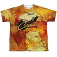 thumbnail image 1 of Chevy Men's  Painted Sting Ray Sublimation T-shirt White, 1 of 2