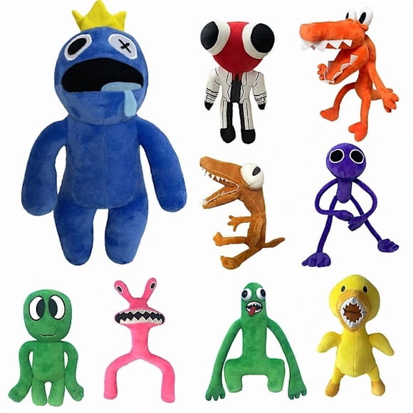 Rainbow Friends Plysch, Rainbow Friends Plyschleksaker Mjuk Söt Stoppad Djurdocka, Bästa Presenter Till Jul Pojkar Och Flickor För Och Spelare_SäRski