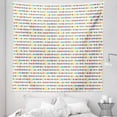 thumbnail image 1 of Colorful Tapestry, Simple Modern Design Repetitive Pattern of Brushstroke Drawn Polka Dots, Fabric Wall Hanging Decor for Bedroom Living Room Dorm, 5 Sizes, White and Multicolor, by Ambesonne, 1 of 1