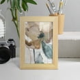 thumbnail image 4 of Watercolor Poppy I -Framed Print w/glass-Natural Wood, 4 of 7
