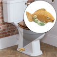 thumbnail image 4 of Hyasfey 1/2Pcs Toilet Bolt Covers Frog Fish Bird Resin Caps Solve Rusty Bolt Troubles Easy Installation Decorative Bolt Caps for Bathroom, 4 of 8