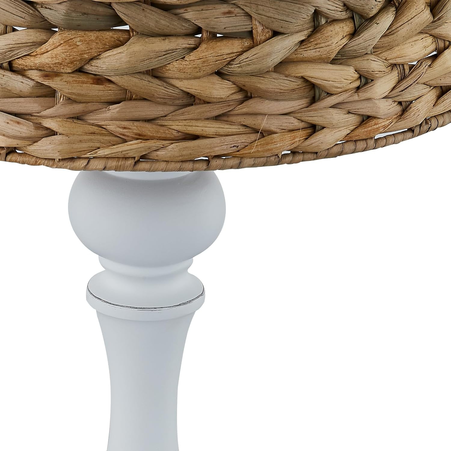 "Maxax 26"" Coastal Rattan Table Lamps, Set of 2 with Handwoven Seagrass Shade for Living Room or Bedroom"